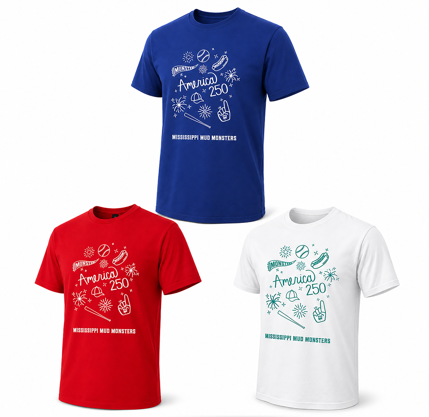 Three Pack America 250 Shirt