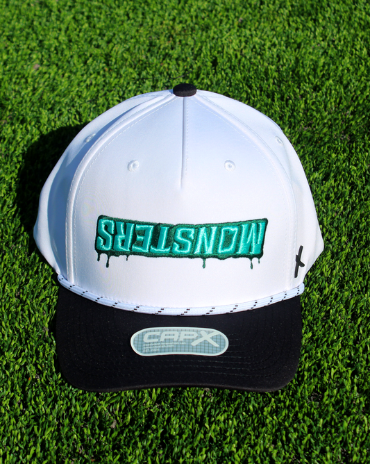 Inverted Monsters Logo Hat - White/Black