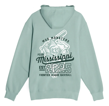90s Retro Hoodie - Aquamarine
