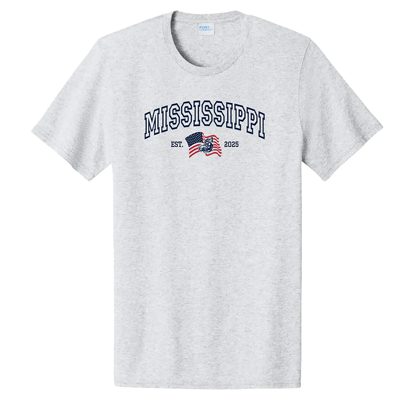 Americana Mississippi Tee - Grey