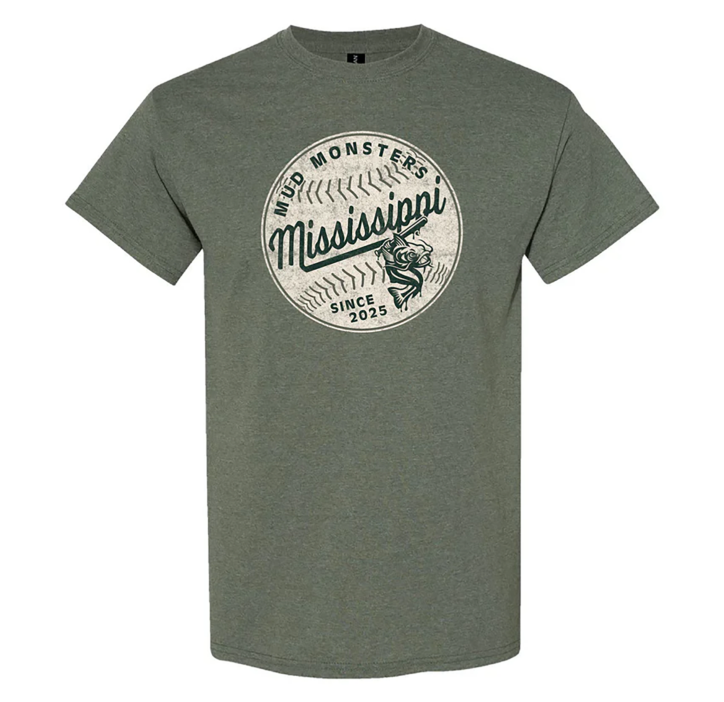 Antique Baseball Tee - Green