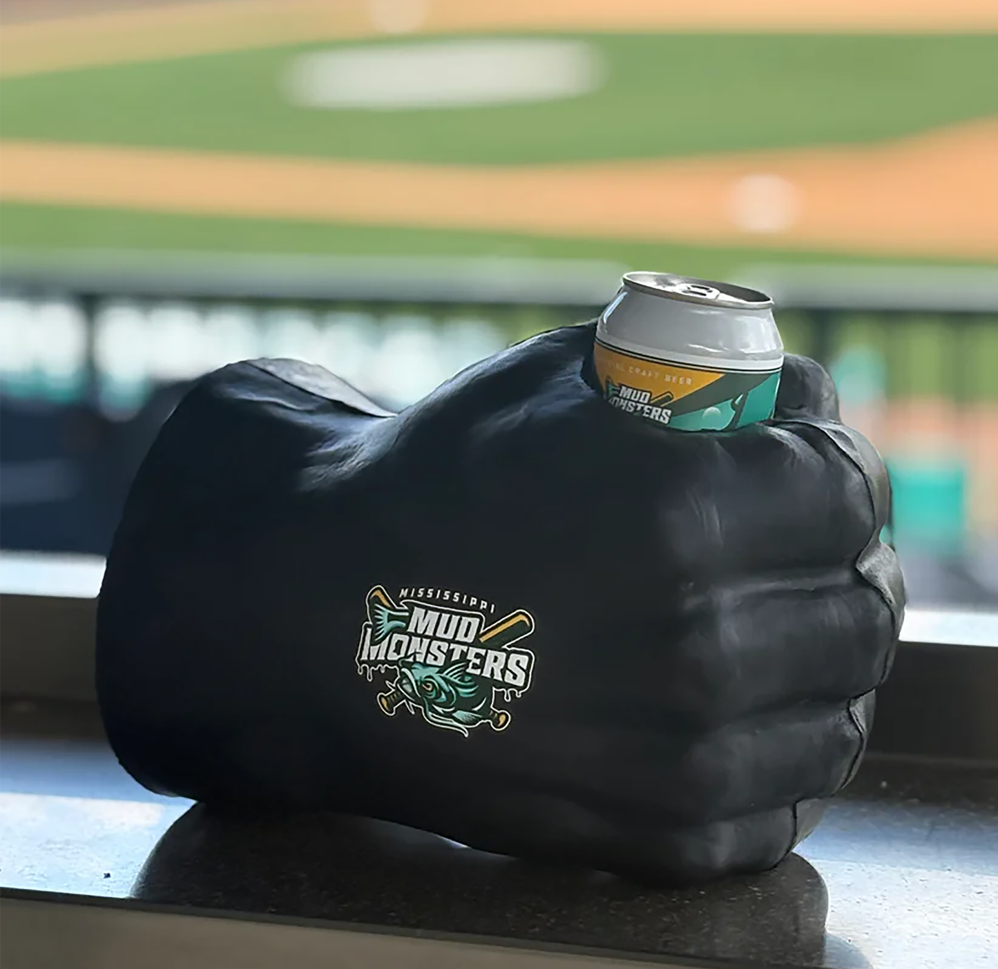 Fan Fist Drink Holder - Primary Logo