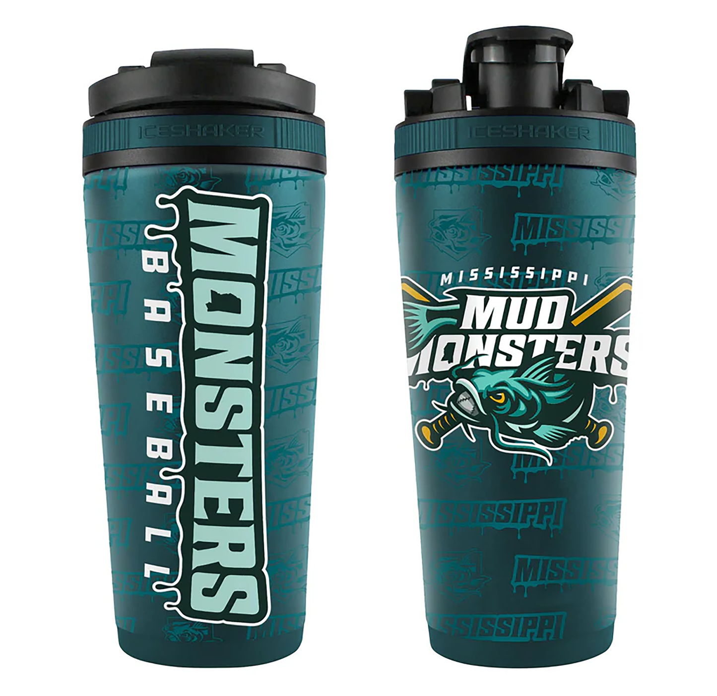 Ice Shaker Bottle-Primary Logo