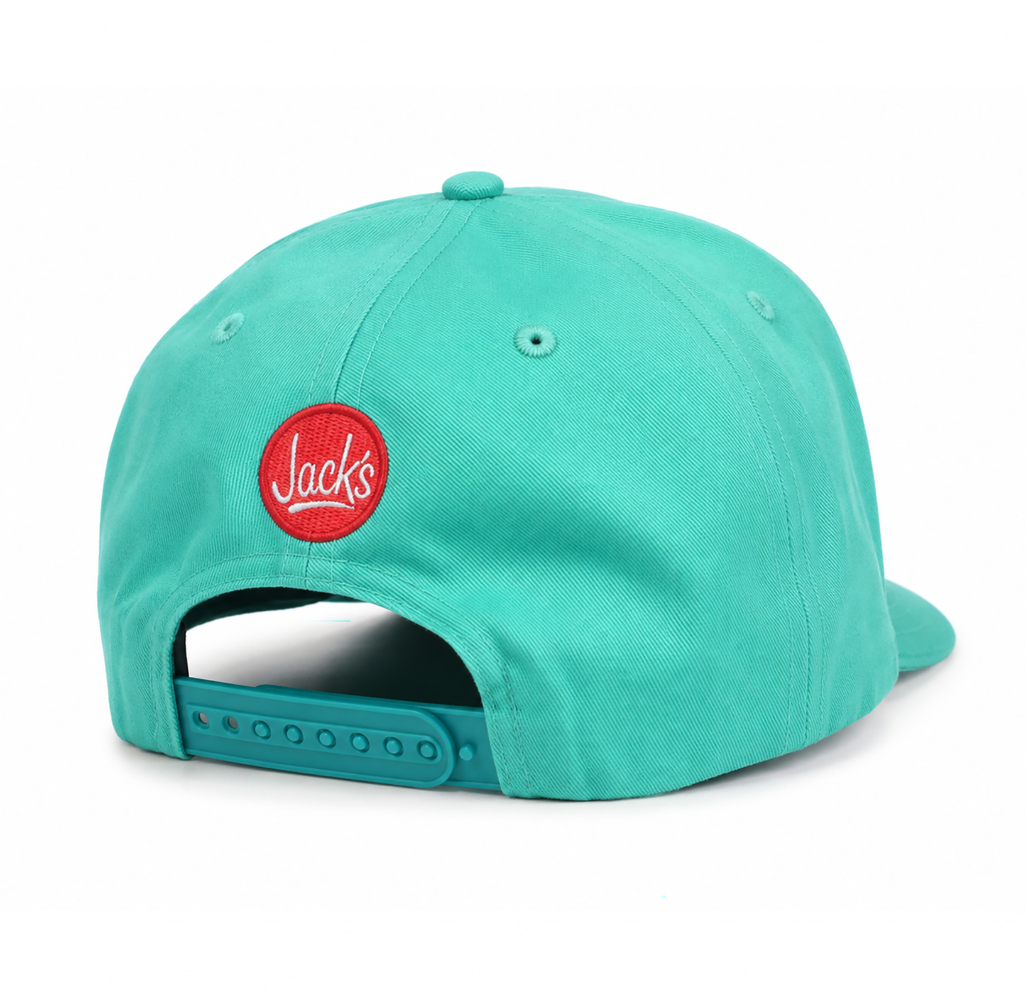 Teal Rope Front Hat - Swimming Fish