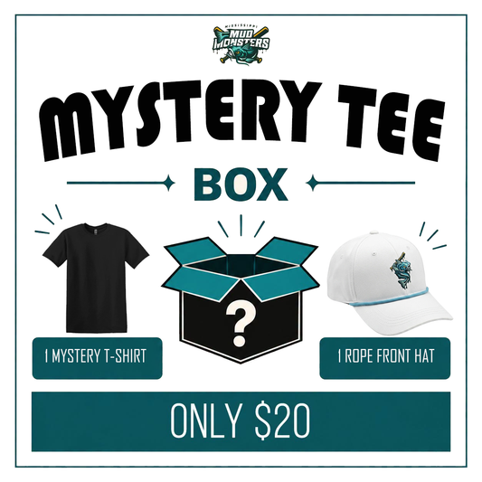 Mystery Tee Box - 1 Mystery Tee & 1 Rope Front Hat