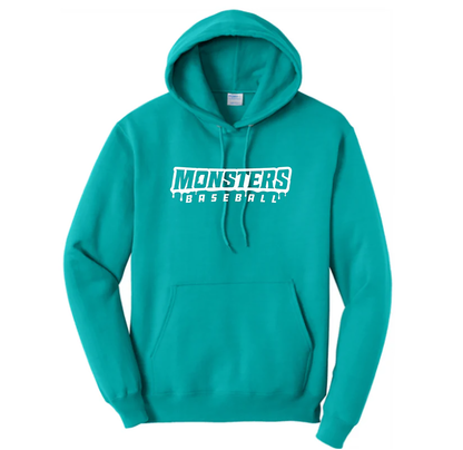Teal Hoodie - Monsters Baseball