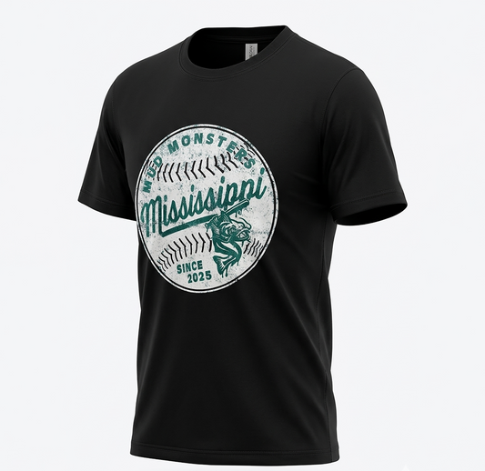 Antique Baseball Tee - Black