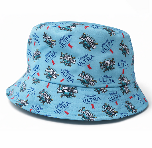 Light Blue Bucket Hat Michelob