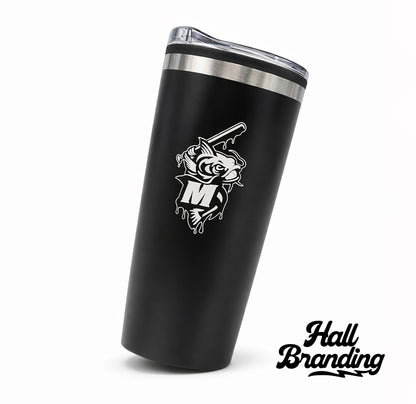 20oz Black Double Wall Tumbler